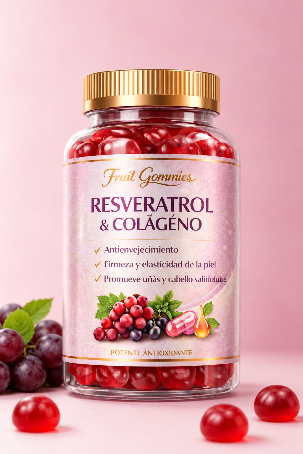 Gomitas Colageno Y Resveratrol