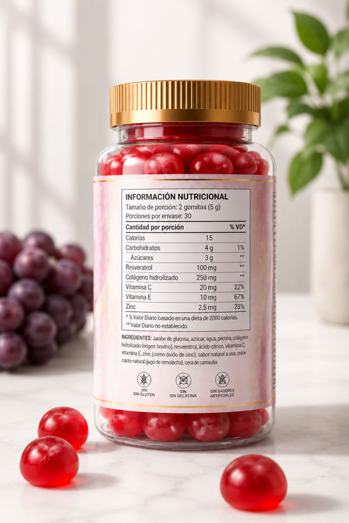 Gomitas Colageno Y Resveratrol